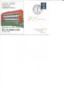 Richard Crossman 1969 Manor House Hospital new wing. Signed cover FDC. Good Condition. All signed