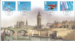 New Definitives unsigned Internetstamps official FDC showing Thames Embankment and Steam Boat