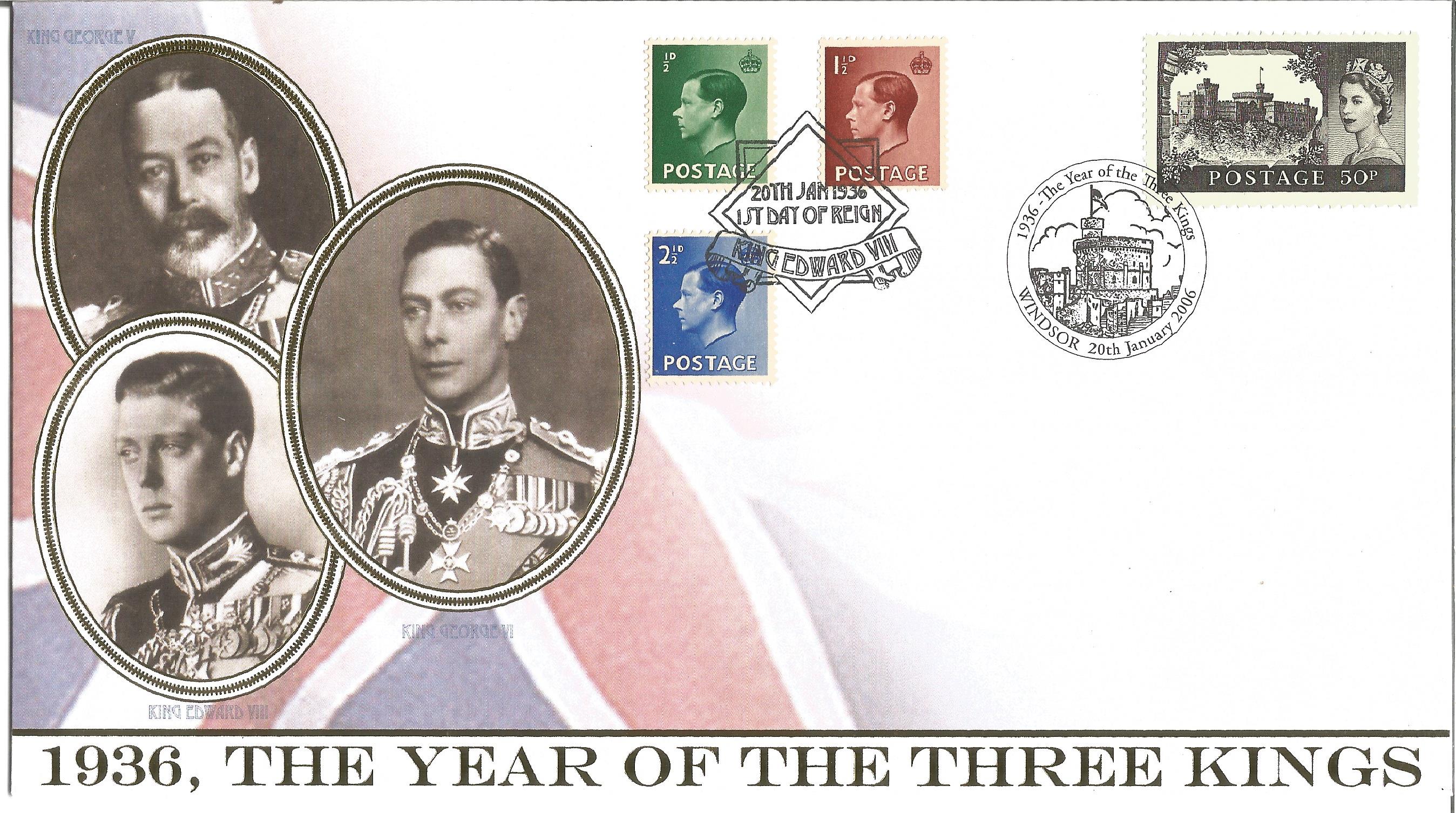 1936 The Year of the Three Kings unsigned Internetstamps official FDC series 2 cover No 41 limited