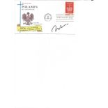 Lech Walesa 1966 USA Polands Millennium. Signed cover FDC. Good Condition. All signed pieces come