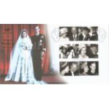 60th Anniversary of the Royal Wedding 1947 - 2007 unsigned FDC series 3 cover No 14. Date stamp