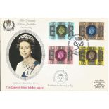 The Queens Silver Jubilee 1952 - 1977 unsigned FDC The Queens Silver Jubilee Appeal. Date stamp