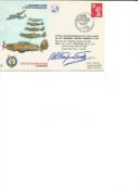 Robert Stanford-Tuck 1975 RAFAD10 Hurricane BOB Flight. Signed cover FDC. Good Condition. All signed