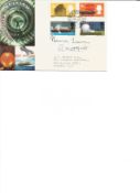 Bernard Lovell , Patrick Moore 1966 Technology House of Commons Cancel. Signed cover FDC. Good