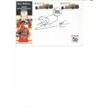 Nigel Mansell 1988 I. O. M. Grand Prix depicts N. M. Signed cover FDC. Good Condition. All signed