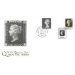 Queen Victoria The First Monarch on a Stamp unsigned Internetstamps official FDC series 4 cover No