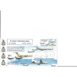 Malcolm Rifkind 1995 Ascension RAF Fl. JS(AC)100. Signed cover FDC. Good Condition. All signed