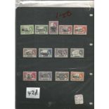 St Helena mint stamp collection. 26 stamps. 1953 EII SG153, 165, 1986 EII SG488, 500. Cat value £