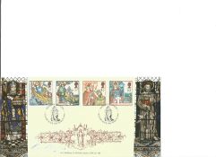 Pam Rhodes 1997 Faith Iona Brad. LFDC148. Signed cover FDC. Good Condition. All signed pieces come