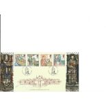 Pam Rhodes 1997 Faith Iona Brad. LFDC148. Signed cover FDC. Good Condition. All signed pieces come