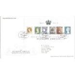 The Diamond Jubilee Definitive Stamps unsigned Internetstamps official FDC. Date stamp London SW1