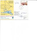 John Cunningham 1974 MAM Prototype DH110. Signed cover FDC. Good Condition. All signed pieces come