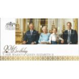 90th Birthday Her Majesty Queen Elizabeth II unsigned Internetstamps official FDC cover No BC540M.