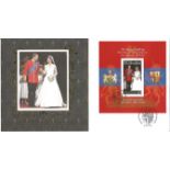 The Royal Wedding HRH Prince William and Miss Catherine Middleton unsigned Internetstamps official