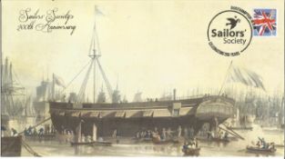 Sailors Society 200th Anniversary unsigned Internetstamps official FDC series BN cover No 13. Date