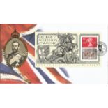 The Accession of George V 3rd June 1865 - 20 January 1936 unsigned Internetstamps official FDC