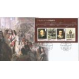 The Restoration of King Charles II unsigned Internetstamps official FDC series 4 cover No 11M.