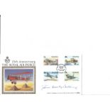 Denis Crowley-Milling 1993 Bahamas 75th. Anniv. RAF. Signed cover FDC. Good Condition. All signed