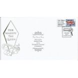 Her Majesty The Queen Diamond Jubilee 1952 - 2012 unsigned Internetstamps official FDC series 4