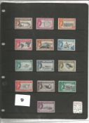 Ascension mint stamp collection. 26 stamps. 1956 EII SG27, 69 2 sets. Cat value £290. Good