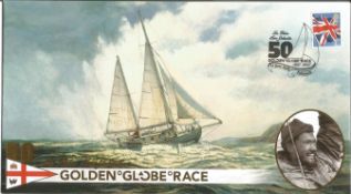 50th Anniversary of Sir Robin Knox - Johnston's Golden Globe Race unsigned Internetstamps official