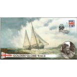 50th Anniversary of Sir Robin Knox - Johnston's Golden Globe Race unsigned Internetstamps official