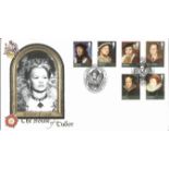 The House of Tudor unsigned Internetstamps official FDC series 3 cover No 38 Elizabeth I The Last of