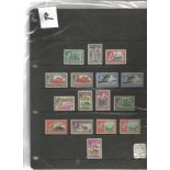 British Solomon Islands mint stamp collection. 28 stamps. 1939 GVI SG60, 72. Cat value £145. Good
