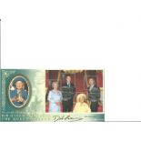 Dick Francis 2000 Q. M Castle of Mey M, S B, ham. Signed cover FDC. Good Condition. All signed