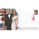 HRH The Duke and Duchess of Cambridge Celebrating the Royal Tour to Canada and California unsigned