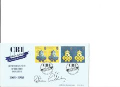 Peter Lilley 1990 Queens Award Brad. LFDC86. Signed cover FDC. Good Condition. All signed pieces
