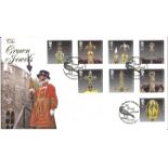 The Crown Jewels unsigned Internetstamps official FDC series 4 cover No 30. Date stamp London EC3
