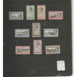 Ascension stamp collection. Mainly mint. 49 stamps. Includes 1934 GV SG21, 30 and many from 1938 GVI