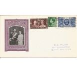 H. M. George VI Her Majesty The Queen Coronation 1937 unsigned FDC. Good Condition. We combine