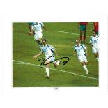 Angelos Charisteas Greece Signed 16 x 12 inch football photo. Good Condition. All signed pieces come