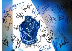 Everton Signed 16 x 12 inch football photo. Good Condition. All signed pieces come with a