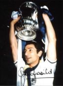 Ossie Ardiles Tottenham Signed 16 x 12 inch football photo. Good Condition. All signed pieces come