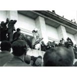 Billy Mcneill Celtic Signed 16 x 12 inch football photo. Good Condition. All signed pieces come with