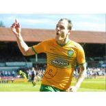 Anthony Stokes Celtic Signed 16 x 12 inch football photo. Good Condition. All signed pieces come