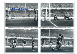 Howard Kendall Everton Signed 16 x 12 inch football photo. Good Condition. All signed pieces come
