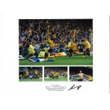 Troy Deeney Watford Signed 16 x 12 inch football photo. Good Condition. All signed pieces come