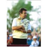 Tony Jacklin Signed 16 x 12 inch golf photo. Good Condition. All signed pieces come with a
