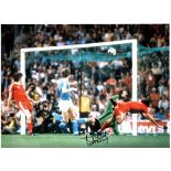 Trevor Francis Notts Forest Signed 16 x 12 inch football photo. Good Condition. All signed pieces