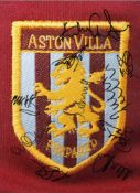 Villa Legends multi Aston Villa Signed 16 x 12 inch football photo. Good Condition. All signed