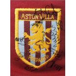 Villa Legends multi Aston Villa Signed 16 x 12 inch football photo. Good Condition. All signed