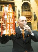 Ian Holloway Blackpool Signed 16 x 12 inch football photo. Good Condition. All signed pieces come