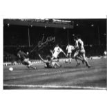 Ricky Villa Wembley Goal Tottenham Signed 16 x 12 inch football photo. Good Condition. All signed