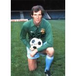 Joe Corrigan signed 16 x 12 colour photo. Good Condition. All signed pieces come with a