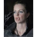 Blowout Sale! True Blood Kristin Bauer hand signed 10x8 photo. This beautiful hand signed photo