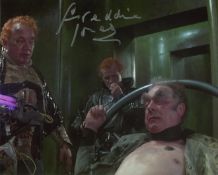 Freddie Jones. 8x10 photo from the cult science fiction epic movie 'Dune' signed by the late Freddie